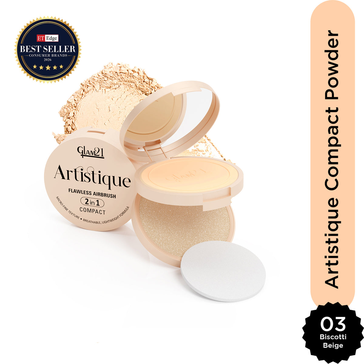 Artistique Flawless Airbrush 2 in 1 Compact