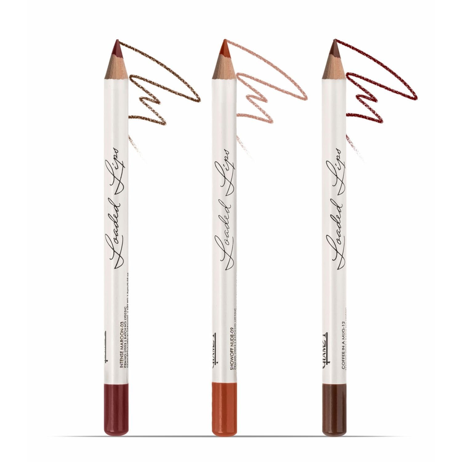 Loaded Lips Liner Pack of 3