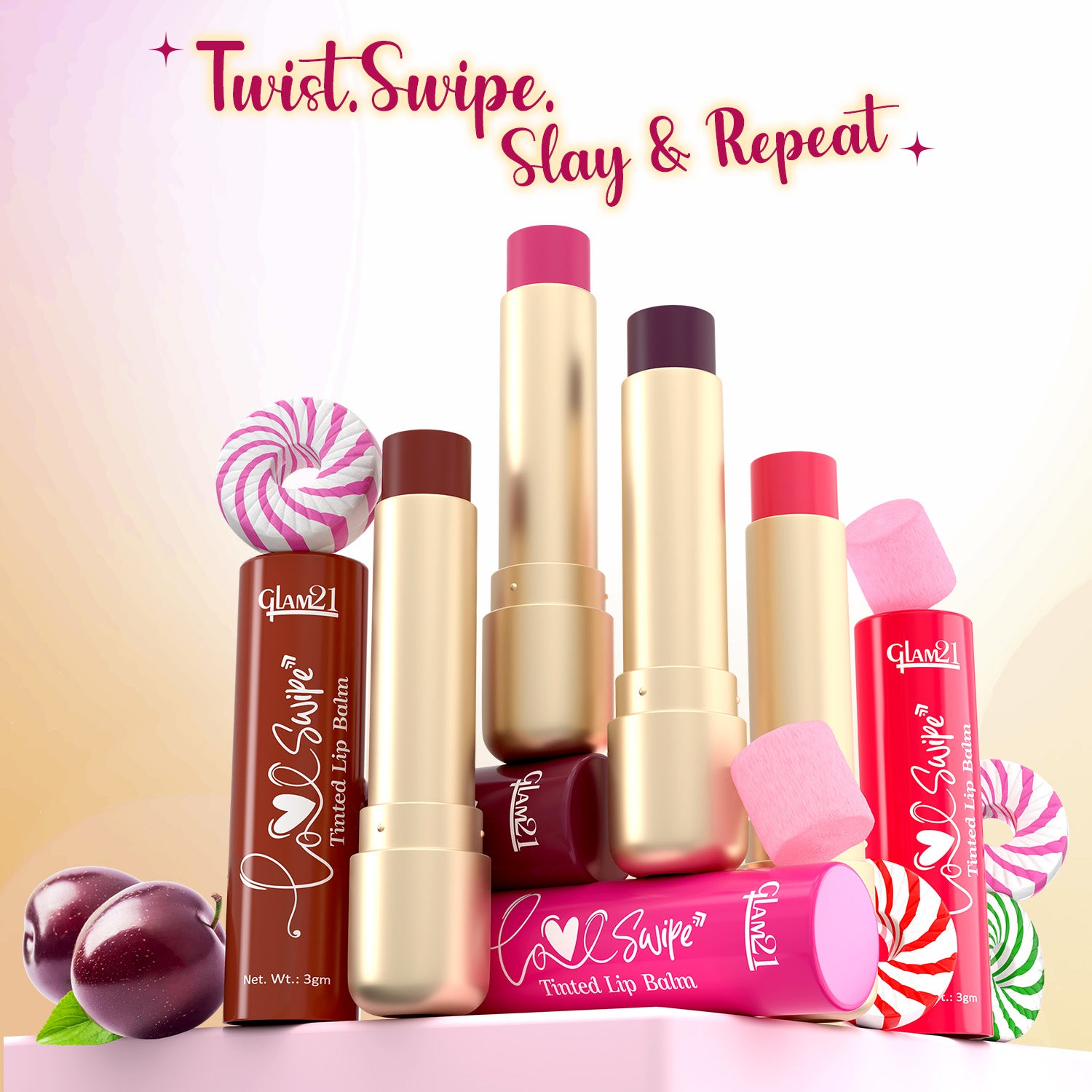 Love Swipe Tinted Lip Balm