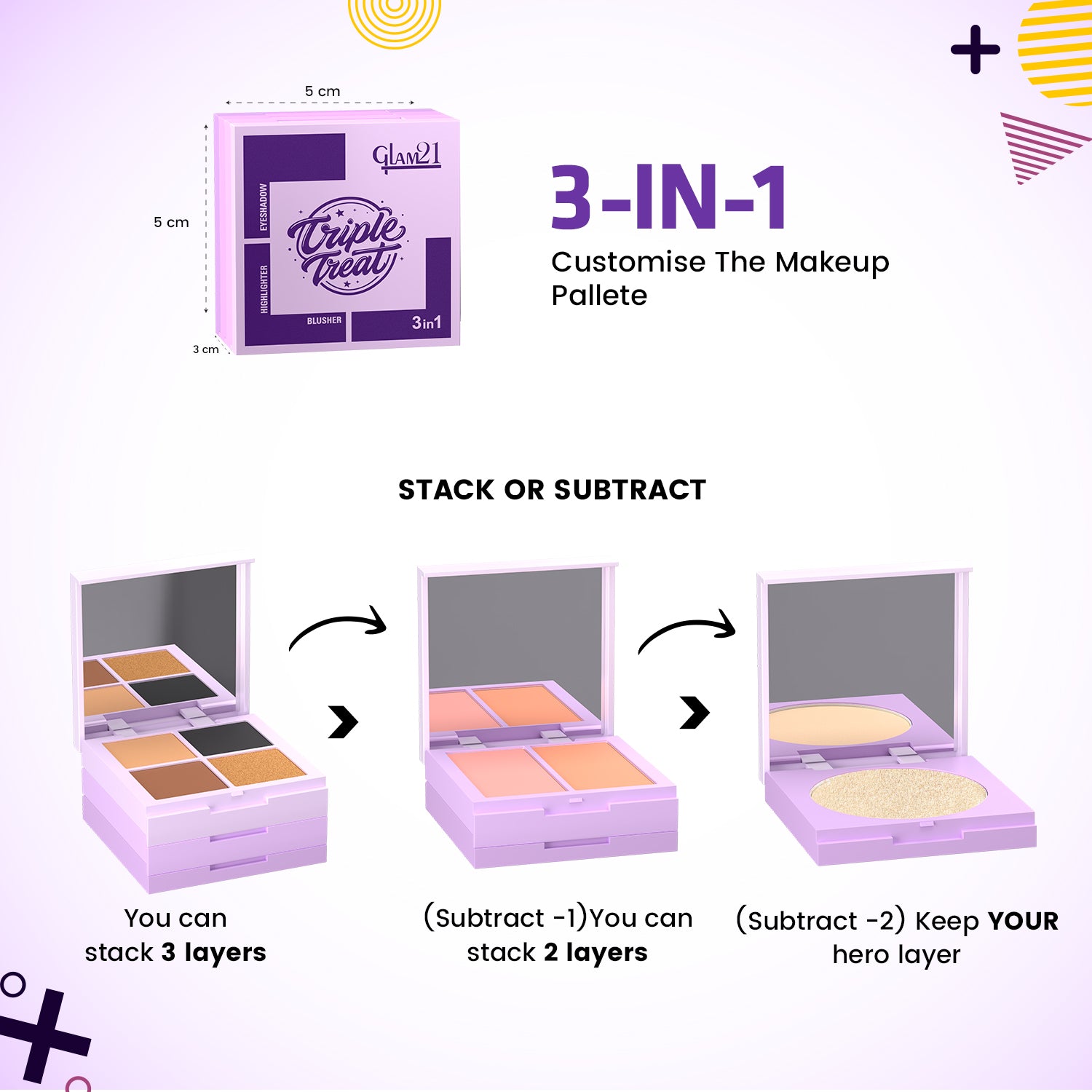Triple Treat 3 in 1 Face Palette