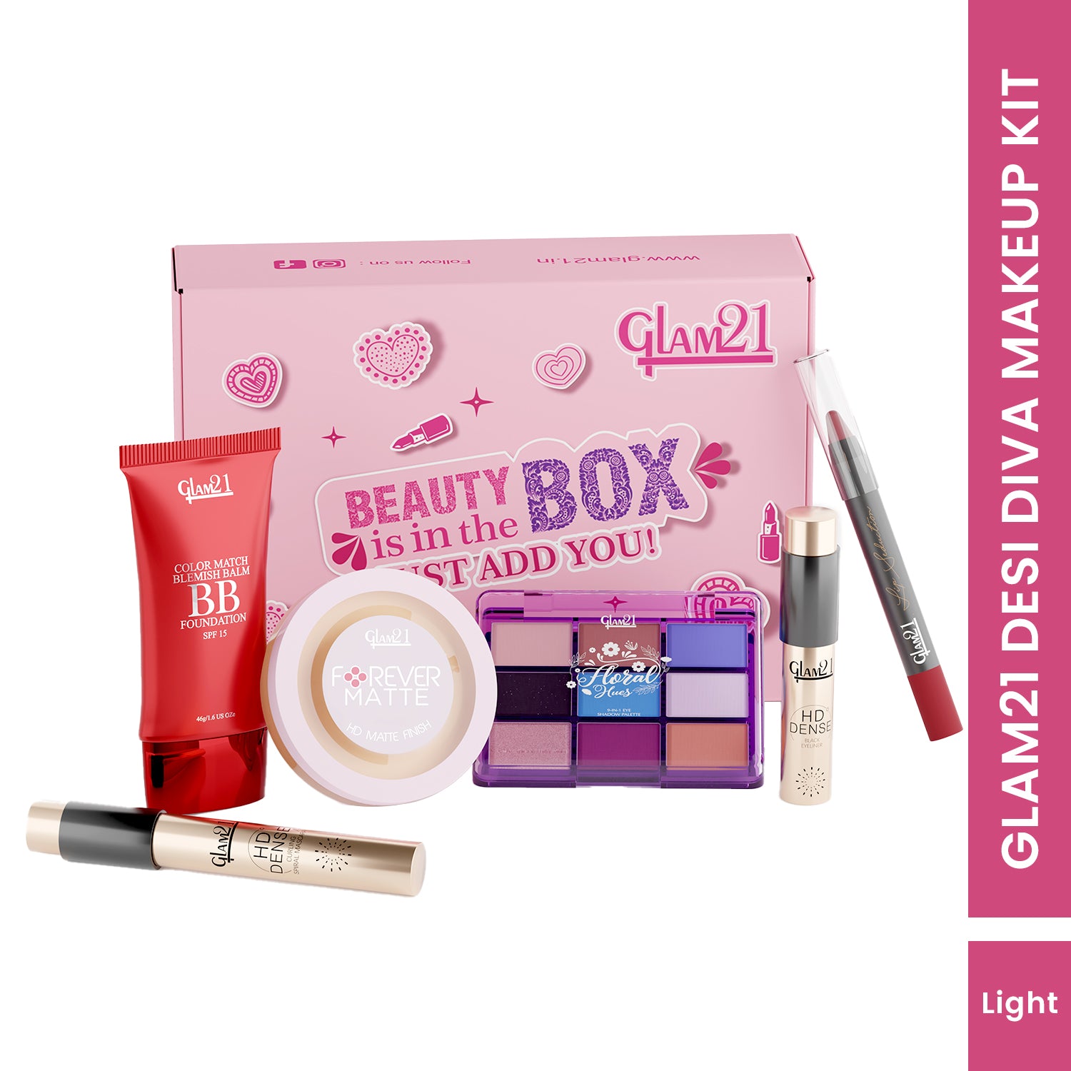 Desi Deva Makeup kit Set Of 6 Light Tone