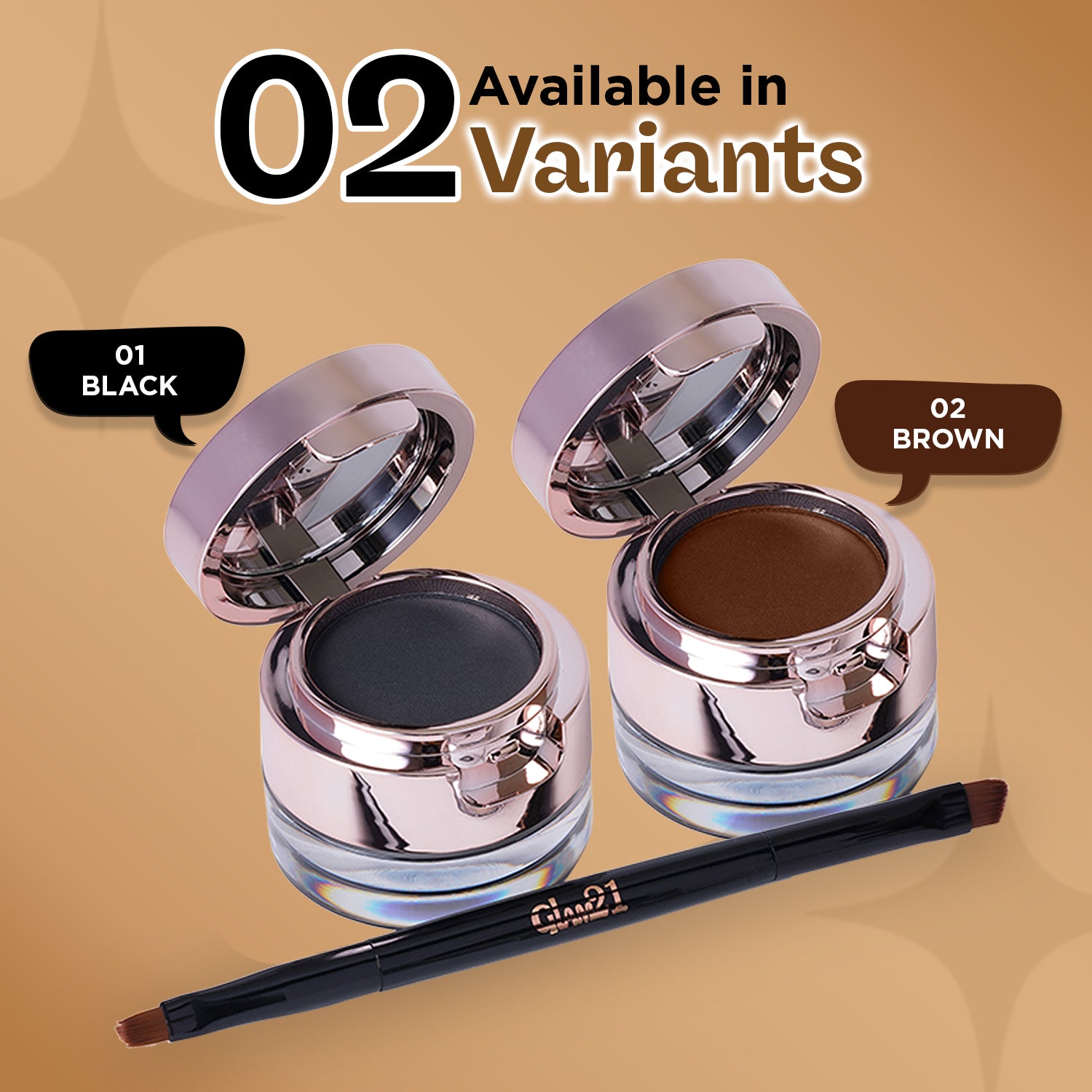 2-IN-1 Eyebrow & Gel Eyeliner
