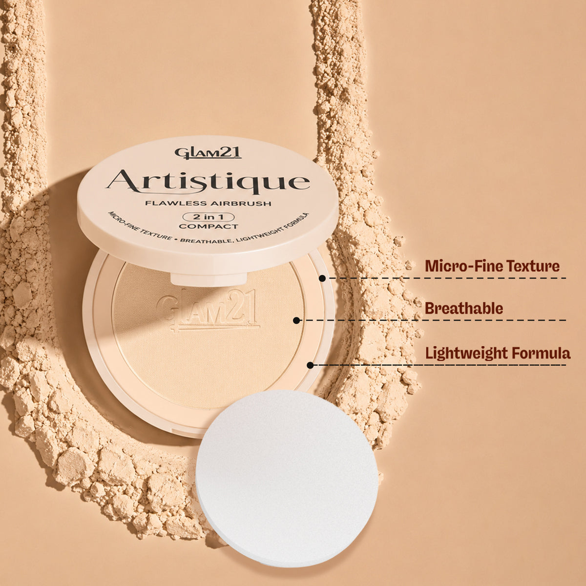 Artistique Flawless Airbrush 2 in 1 Compact