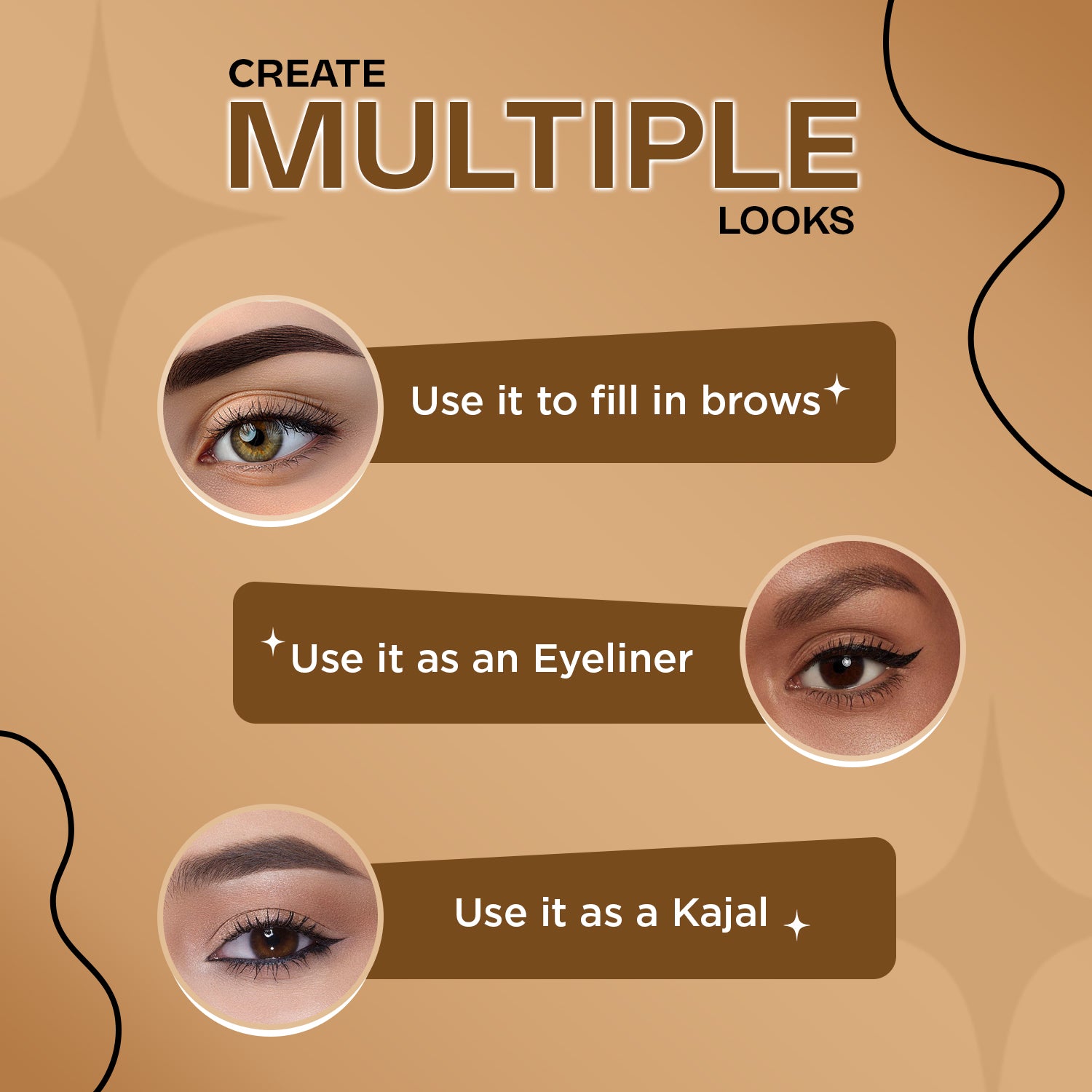 2-IN-1 Eyebrow & Gel Eyeliner