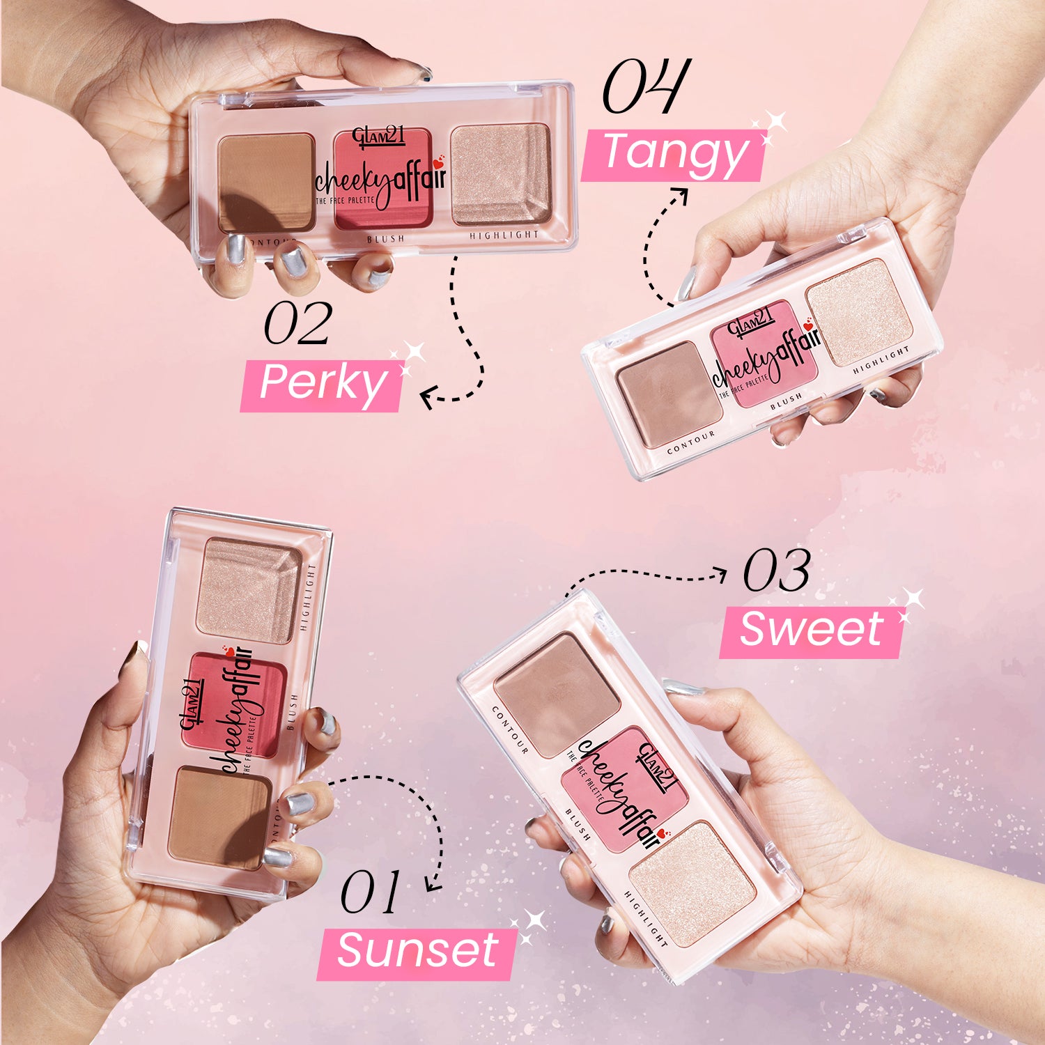 CHEEKY AFFAIR THE FACE PALETTE