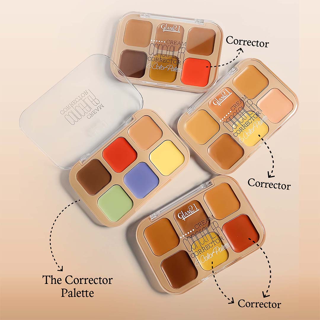 Cream Concealer Corrector Palette