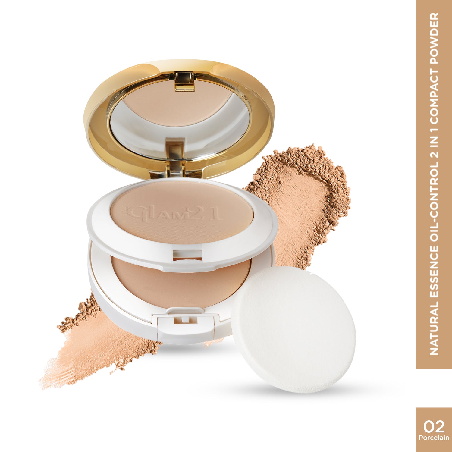 Natural Essence Oil-Control Compact Powder