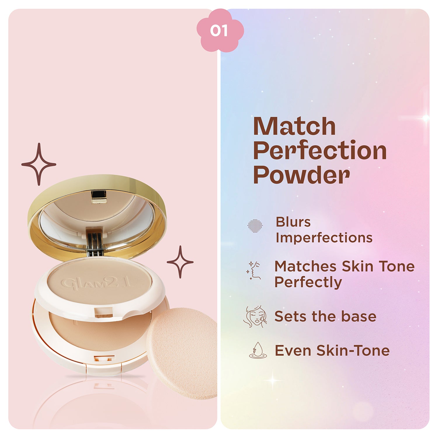 Color Match BB Foundation + 2-in-1 Compact Powder Combo