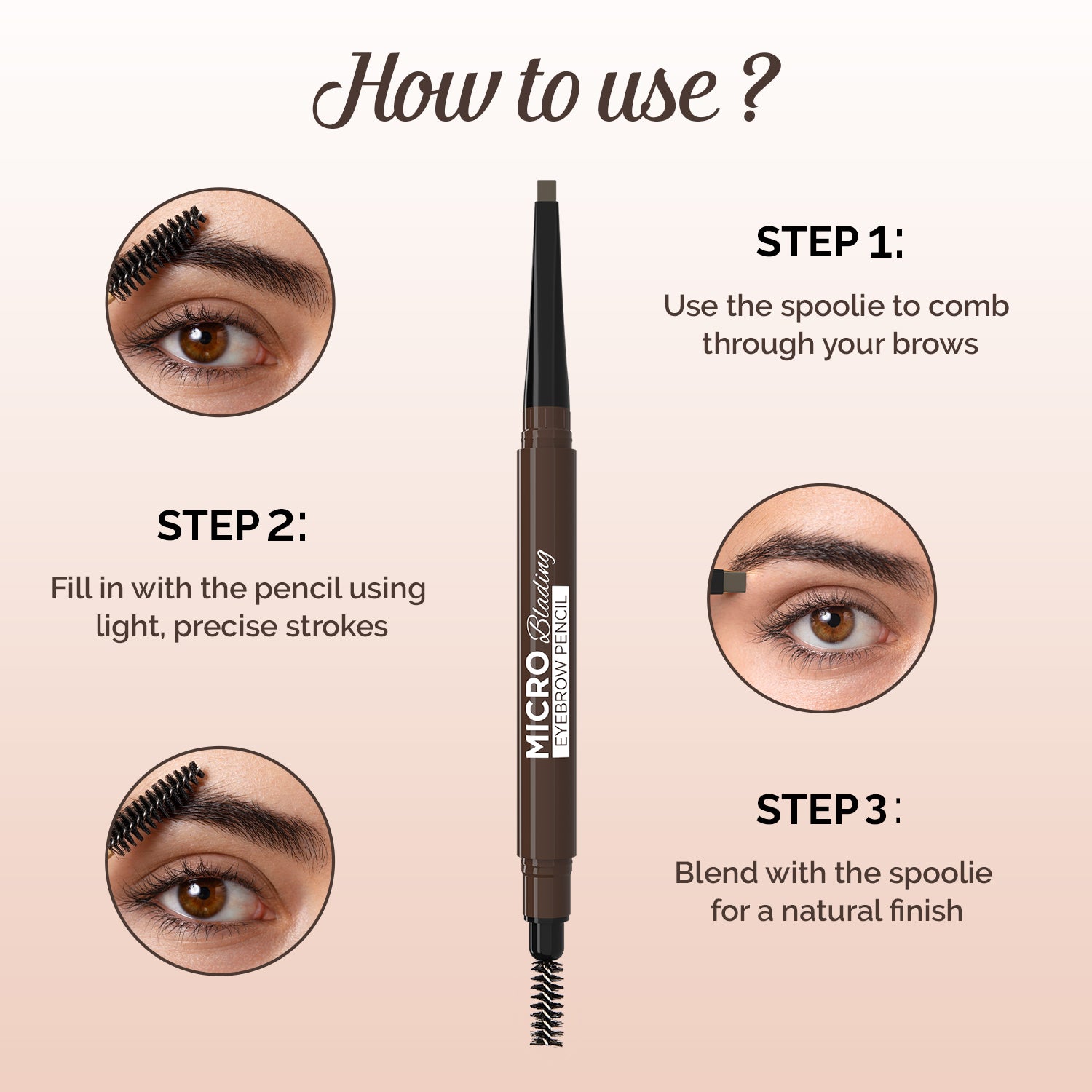 MICRO BLADING EYEBROW PENCIL