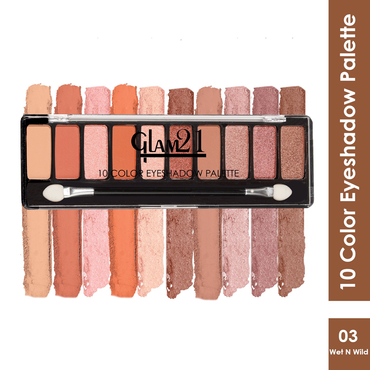 10 Color Eyeshadow Palette