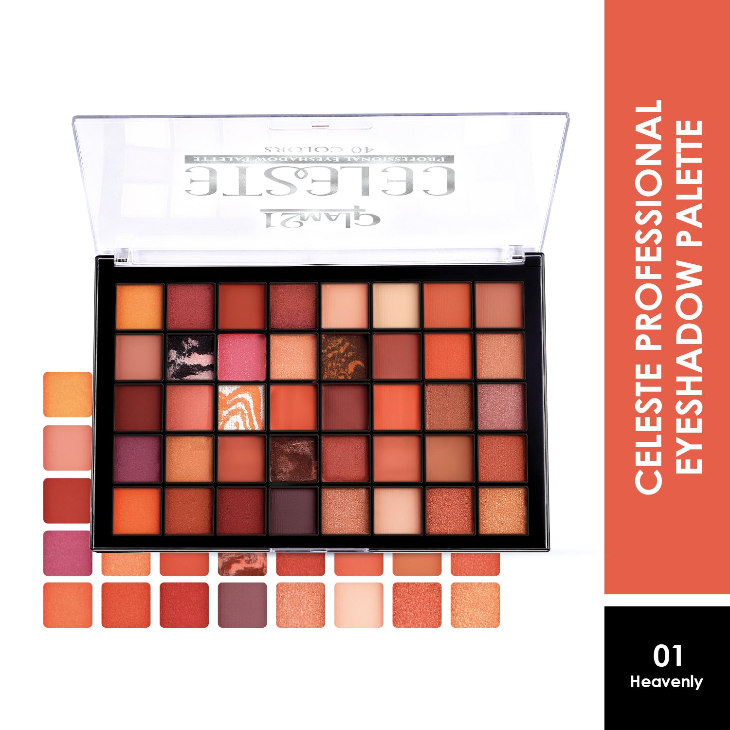 Celeste Professional Eyeshadow Palette