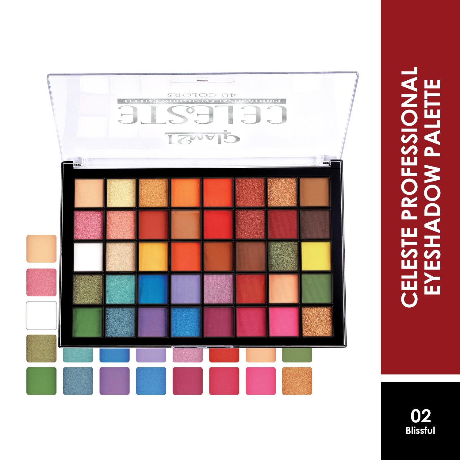 Celeste Professional Eyeshadow Palette