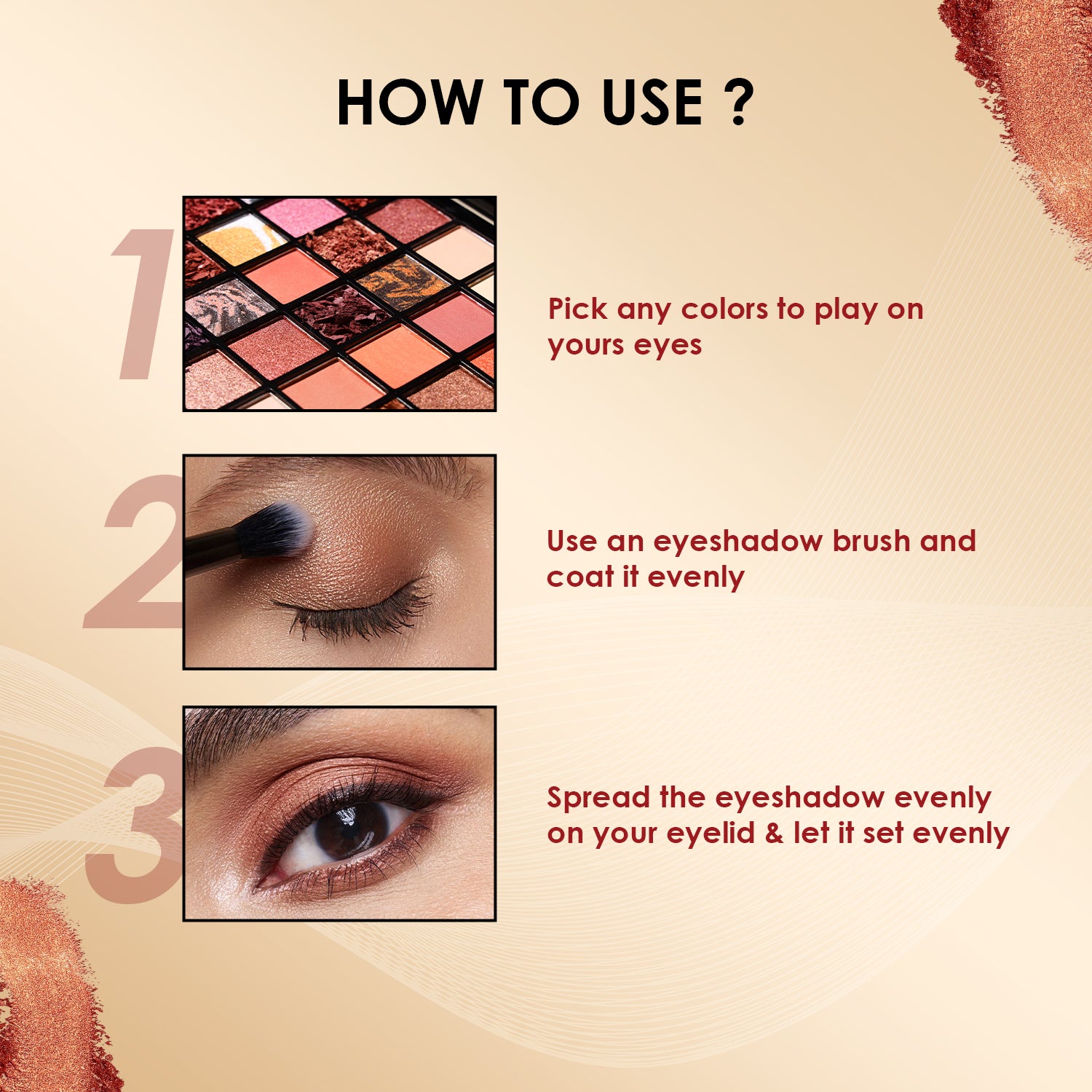 Celeste Professional Eyeshadow Palette