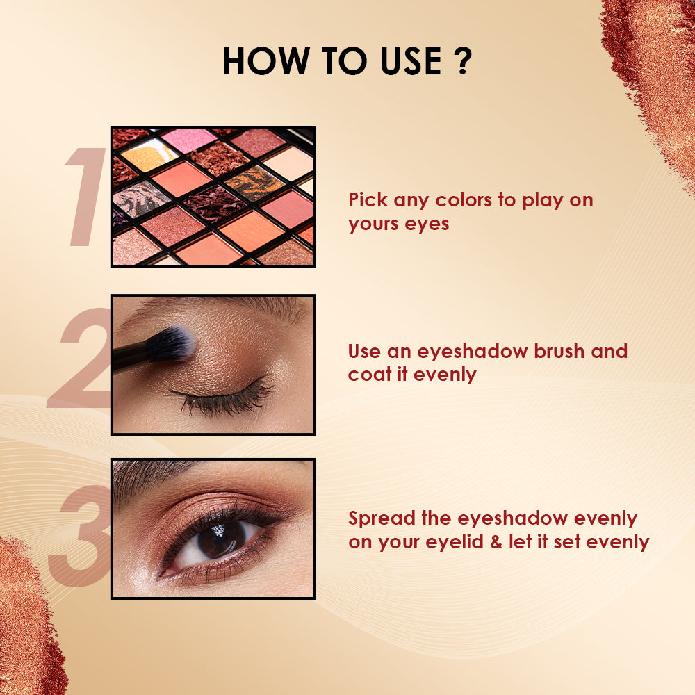 Celeste Professional Eyeshadow Palette