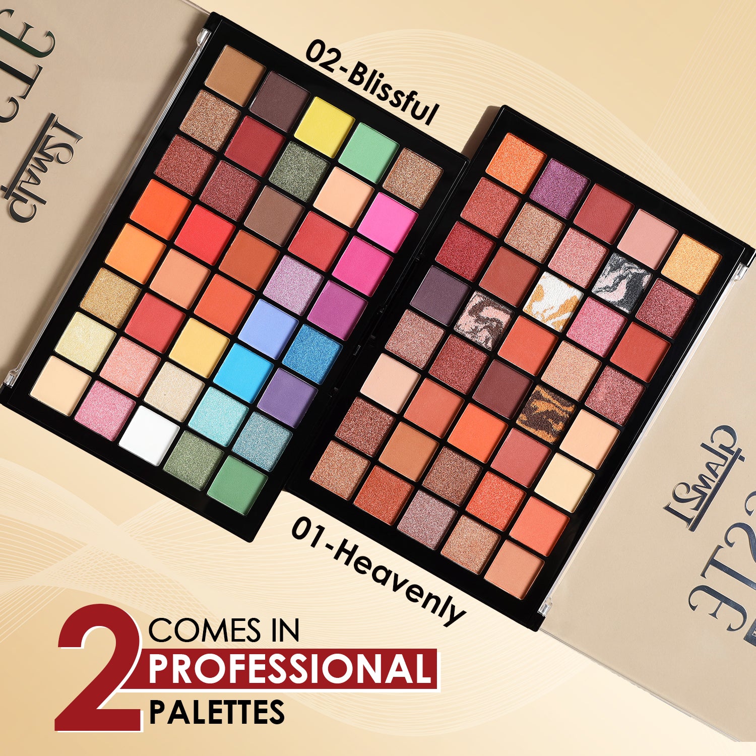 Celeste Professional Eyeshadow Palette