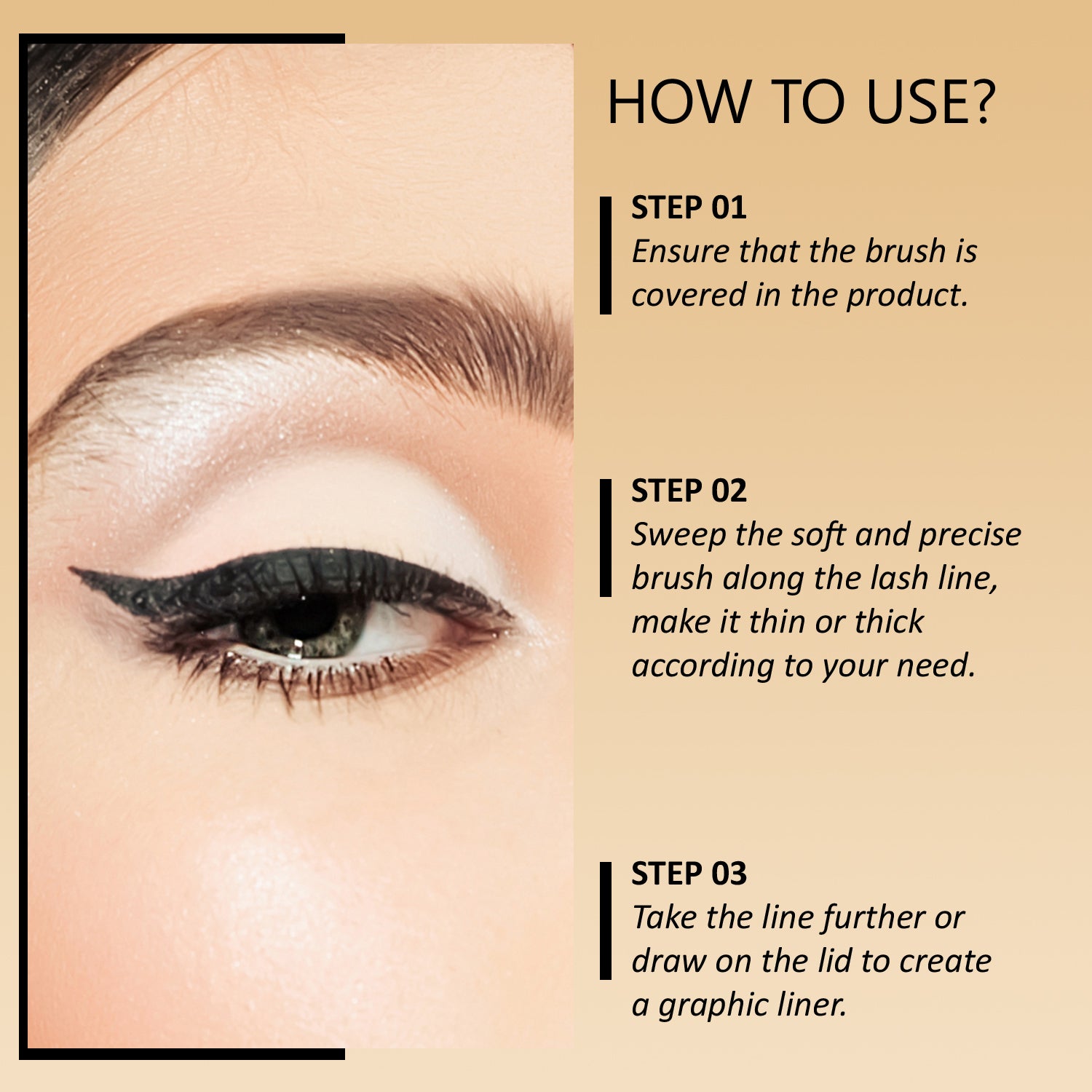 HD Dense Black Eyeliner