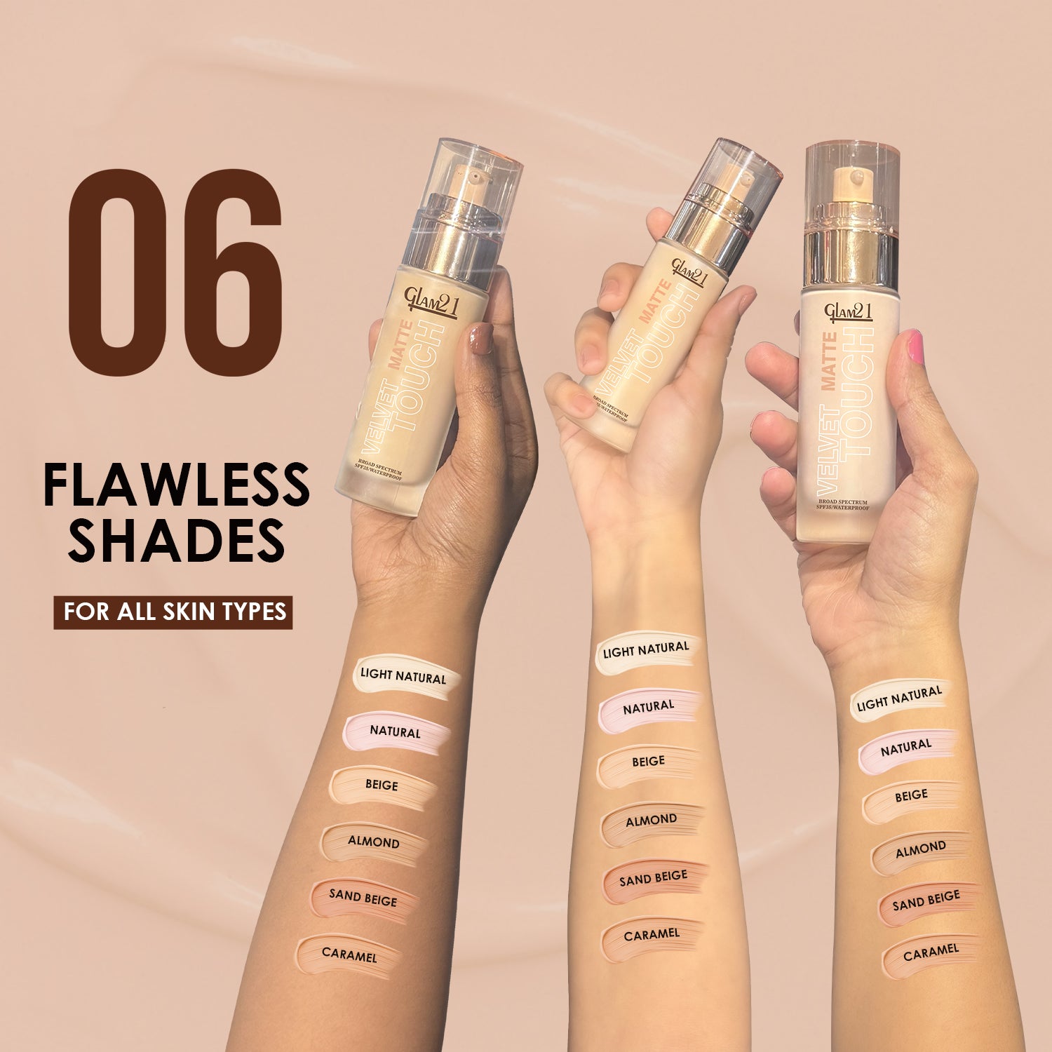 Velvet Touch High Coverage Foundation