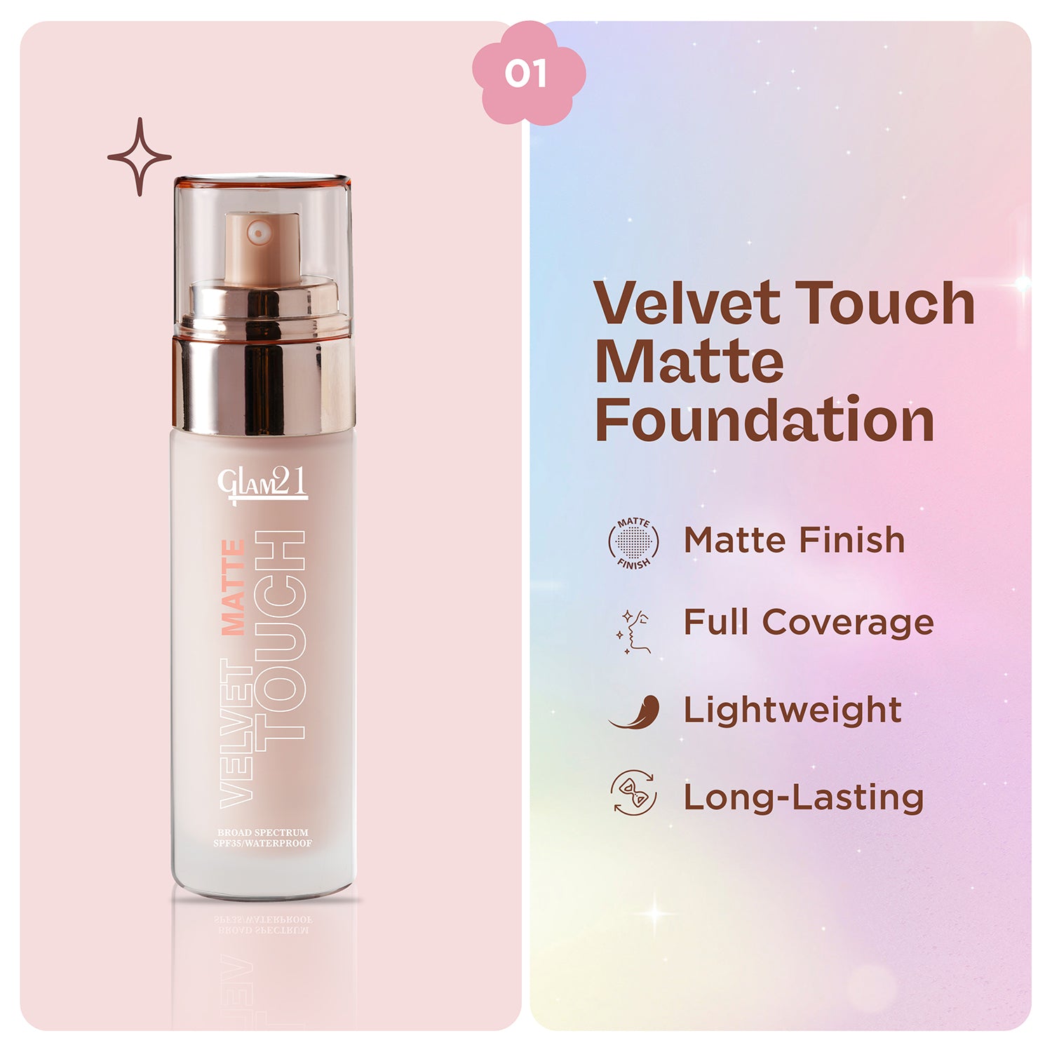 Compact Powder+HD Primer +Silk Foundation Combo