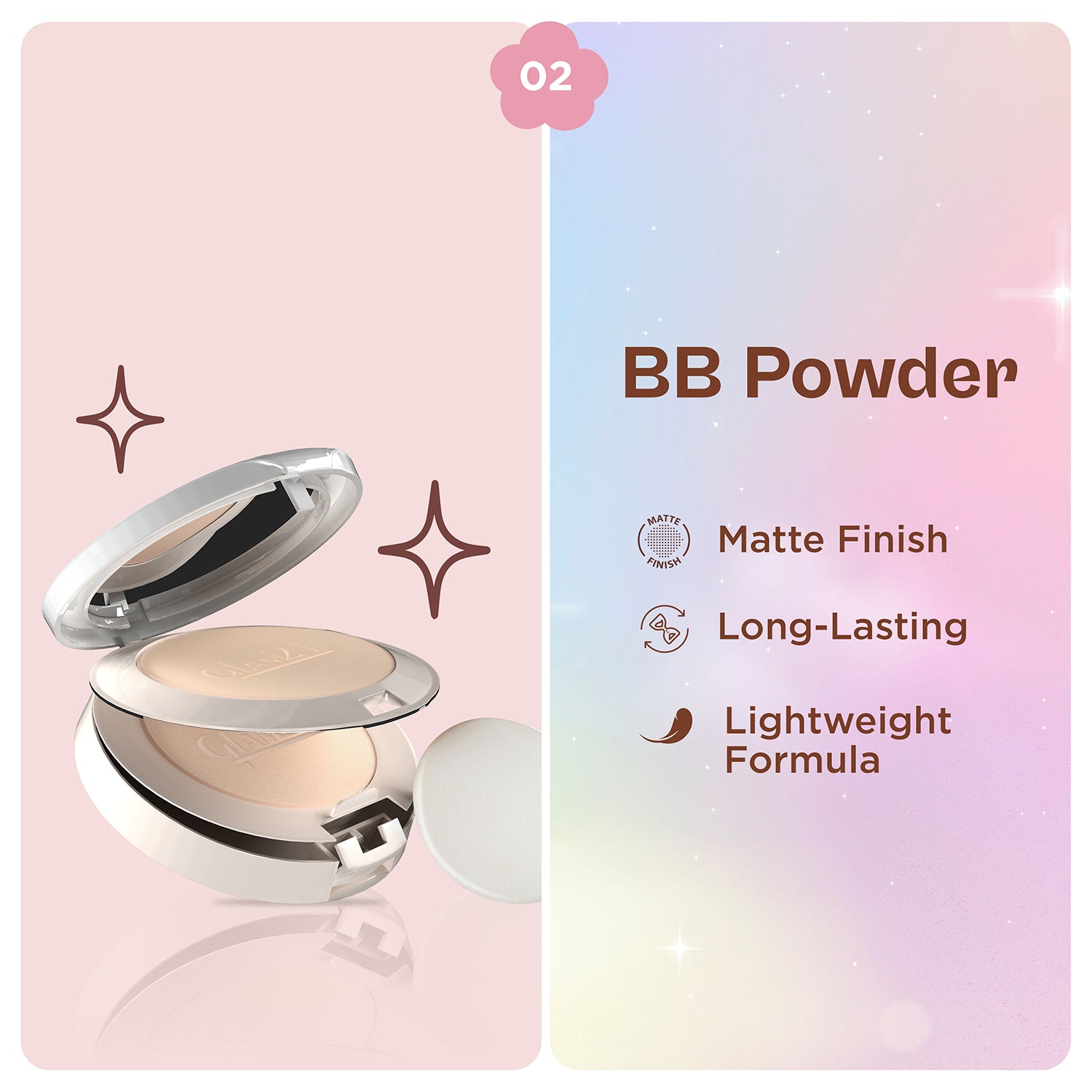 Compact Powder+HD Primer +Silk Foundation Combo