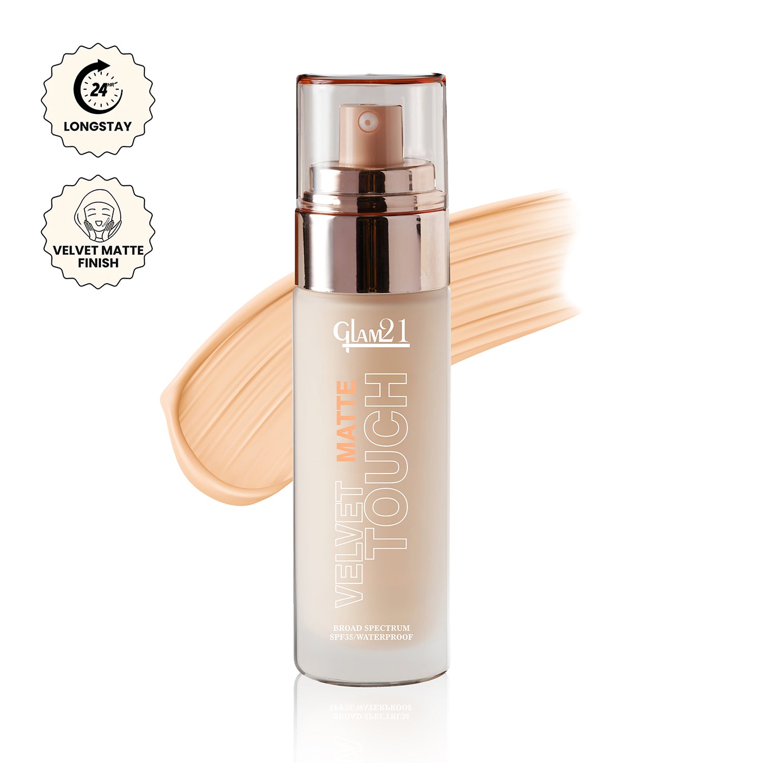 Velvet Touch High Coverage Foundation