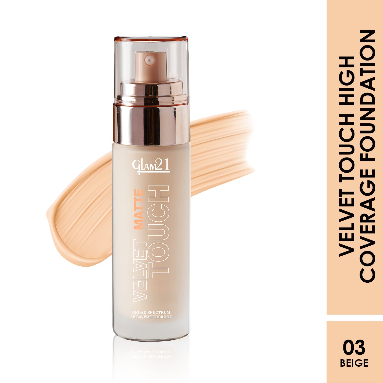 Velvet Touch High Coverage Foundation