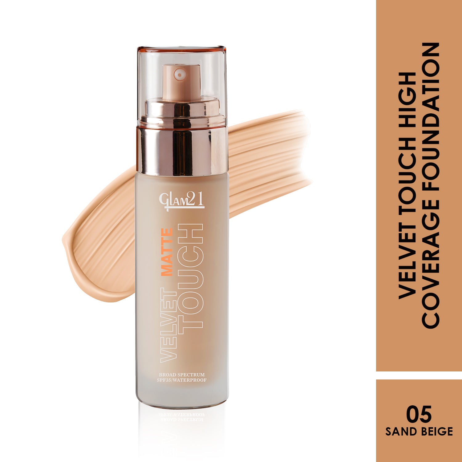 Velvet Touch High Coverage Foundation