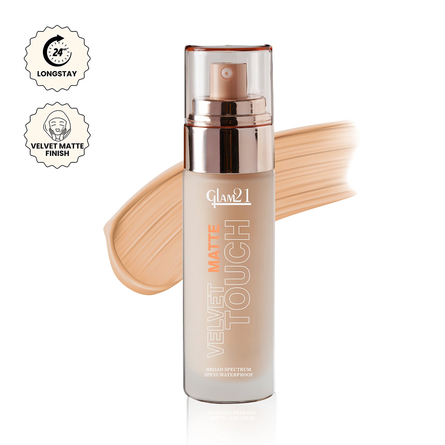 Velvet Touch High Coverage Foundation