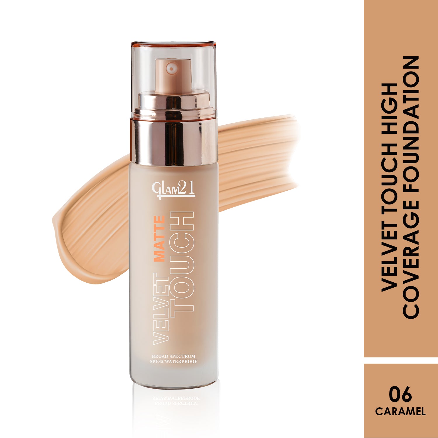 Velvet Touch High Coverage Foundation