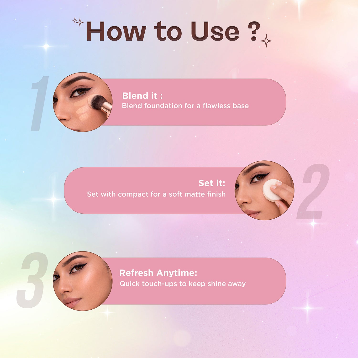 Velvet Touch Foundation +BB 2-in-1 Compact Powder Combo