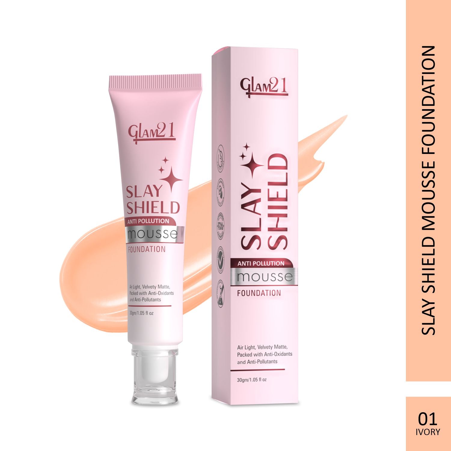 Slay Shield Mousse Foundation