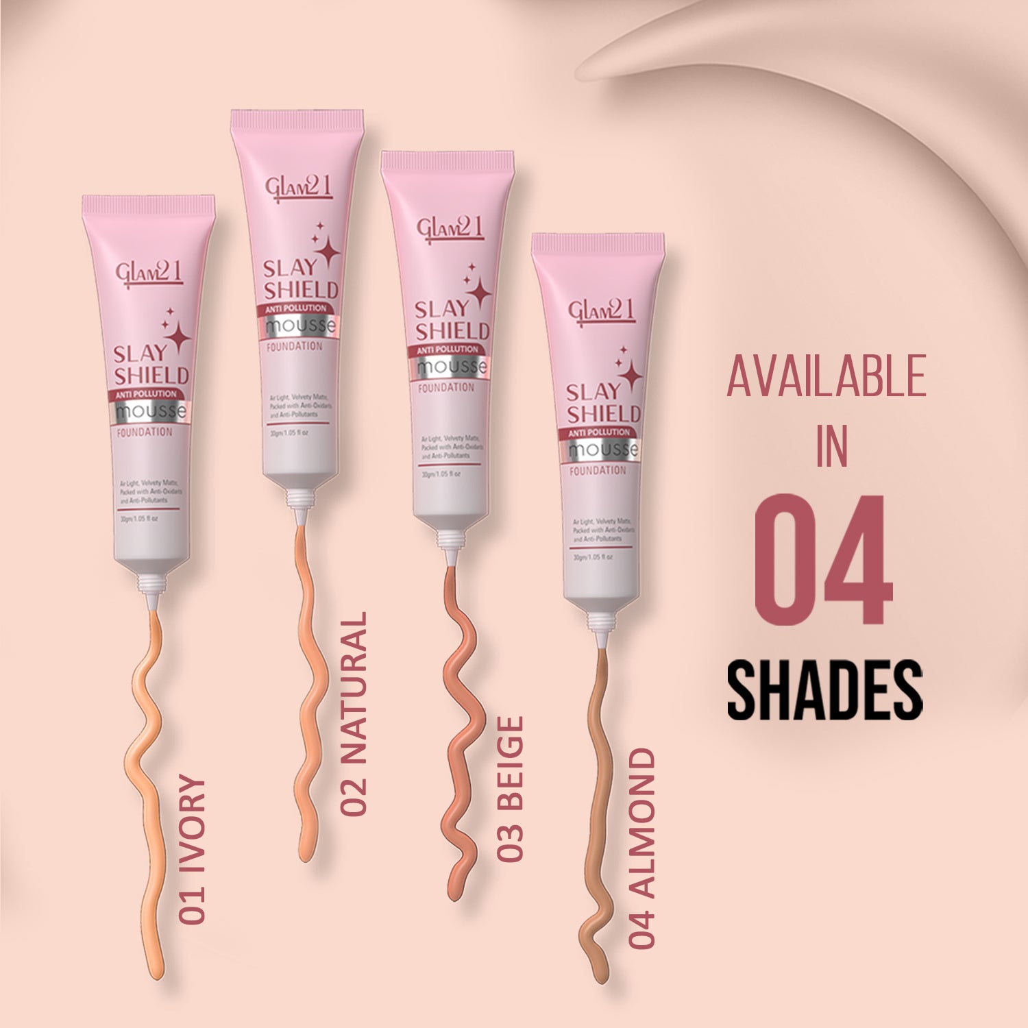 Slay Shield Mousse Foundation