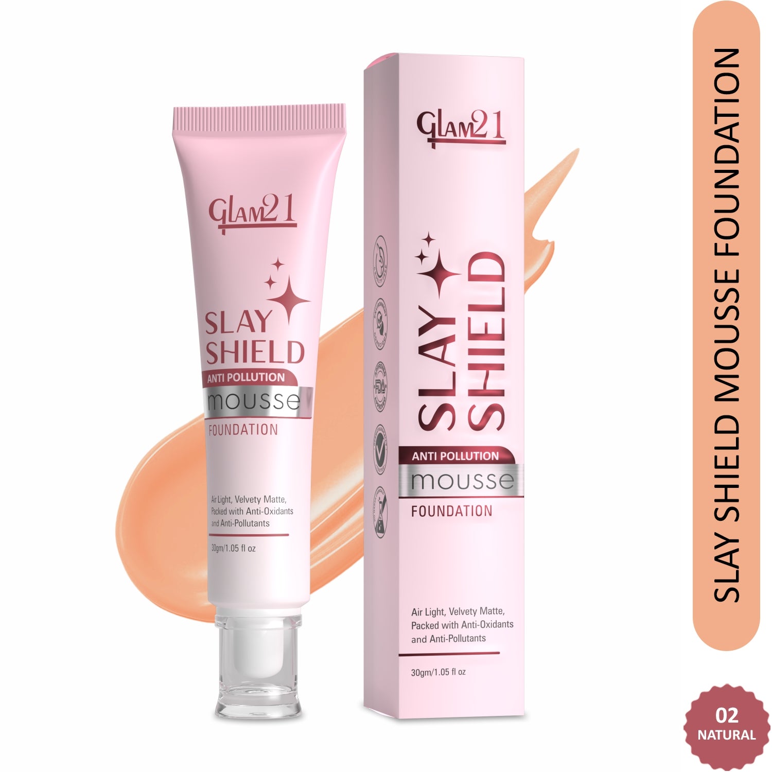 Slay Shield Mousse Foundation