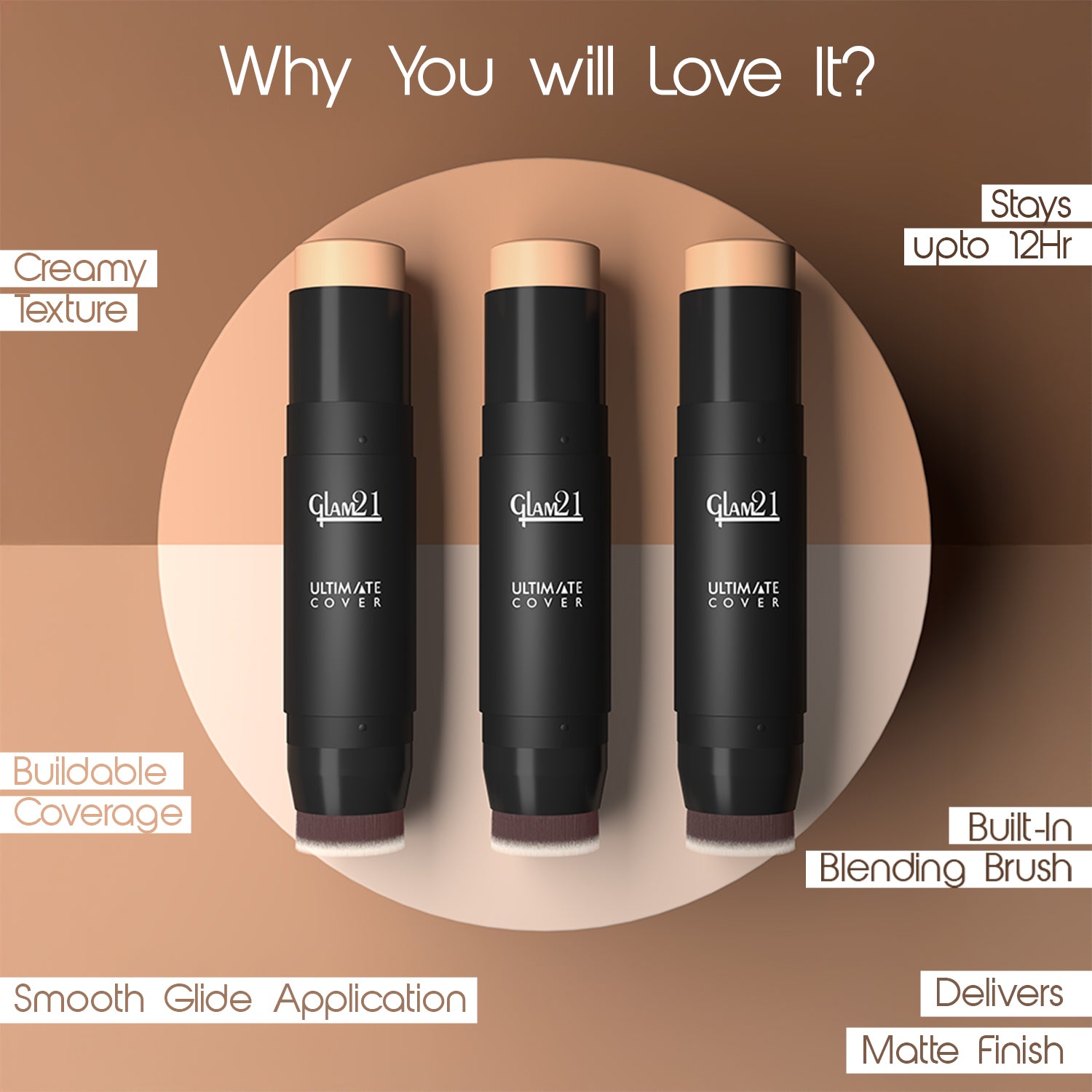 Ultimate Cover Foundation Stick