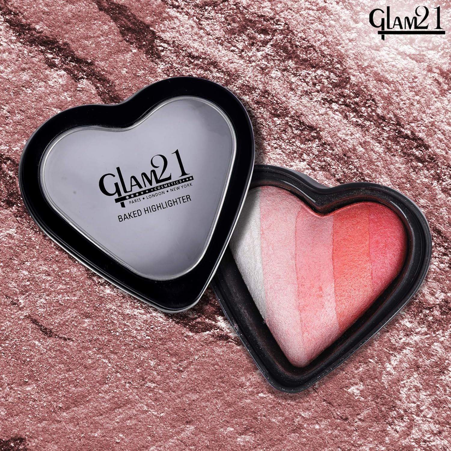 Multi-Color Baked Rainbow Highlighter