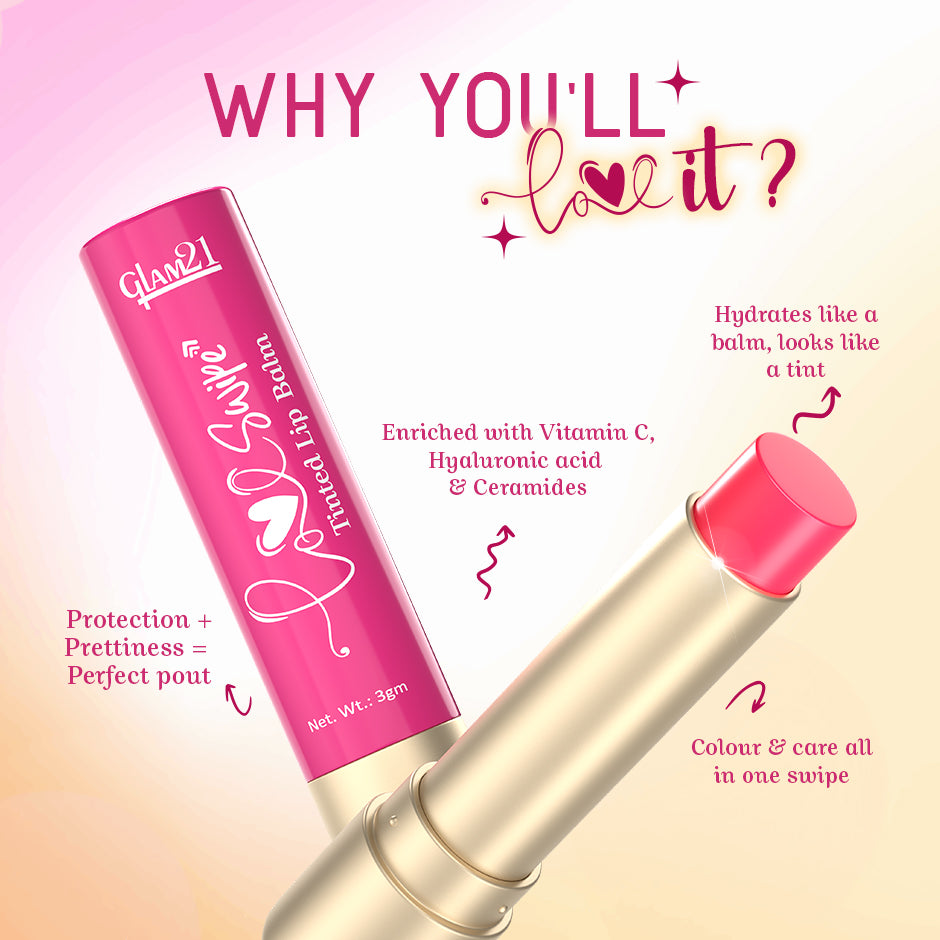 Love Swipe Tinted Lip Balm