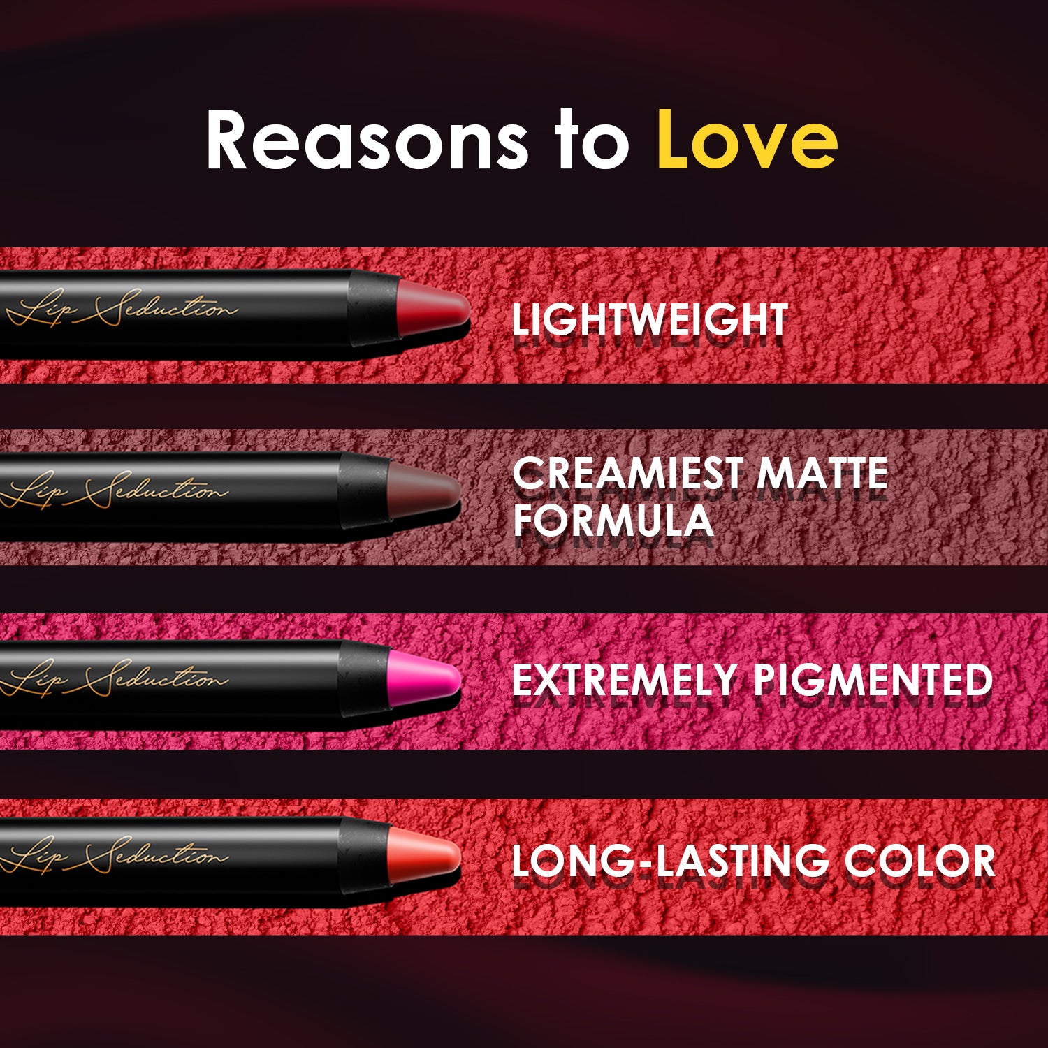 Lip Seduction Non-Transfer Crayon Lipstick