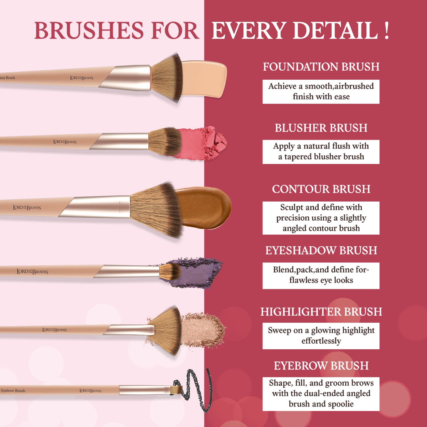 LORD OF THE BRUSHES SET