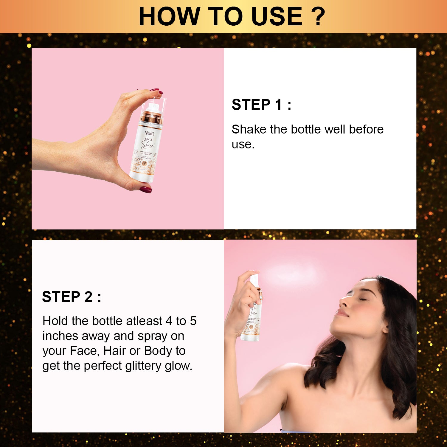 Born to Shine  Illuminioser spray