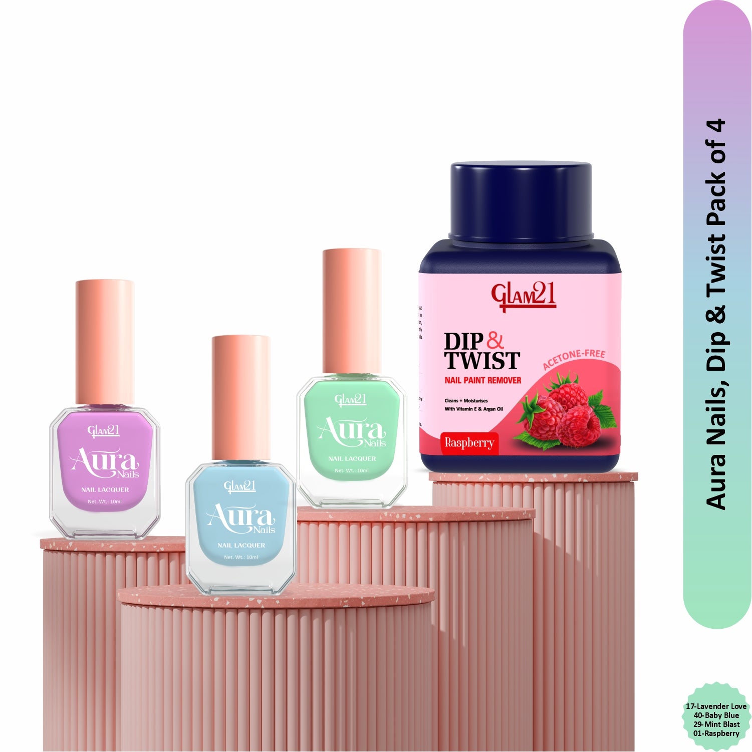 Aura Nail Paint Combo