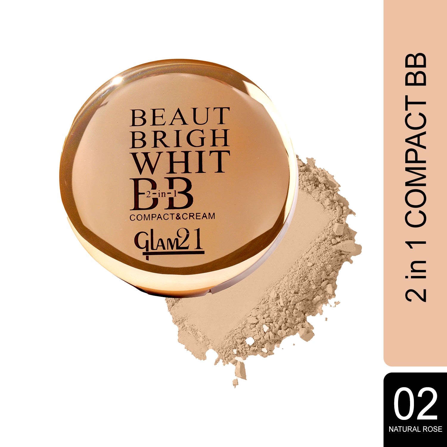 Beauty Bright BB 2-in-1 Compact Powder