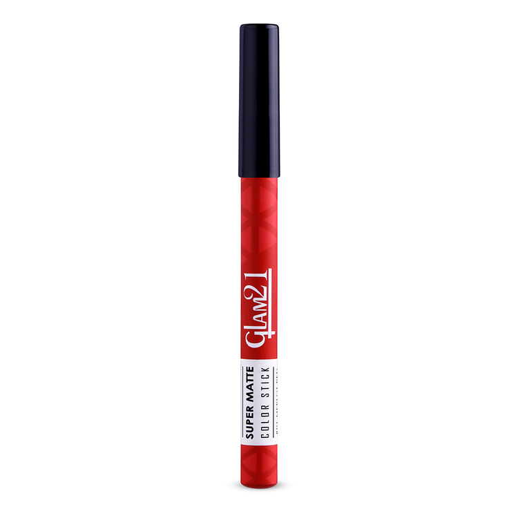 Glam21 Super Matte Colorstick Lipstick 01-Merlot Red 2