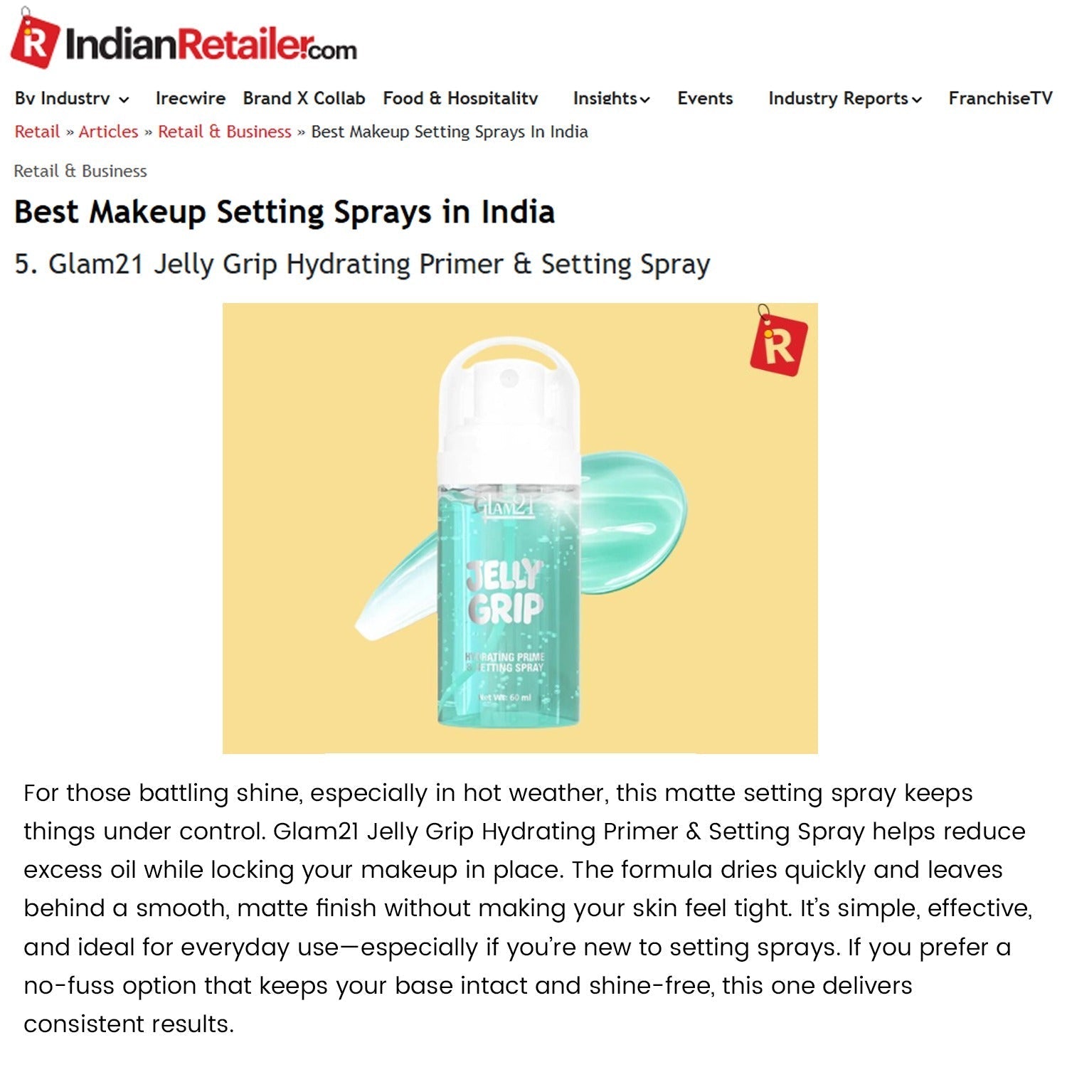 In the news, on your vanity✨