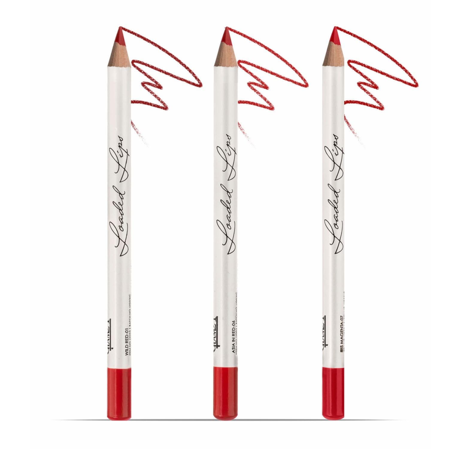 Loaded Lips Liner Pack of 3