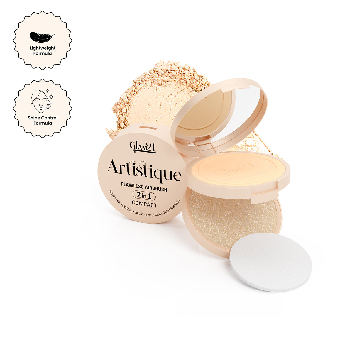 Artistique Flawless Airbrush 2 in 1 Compact
