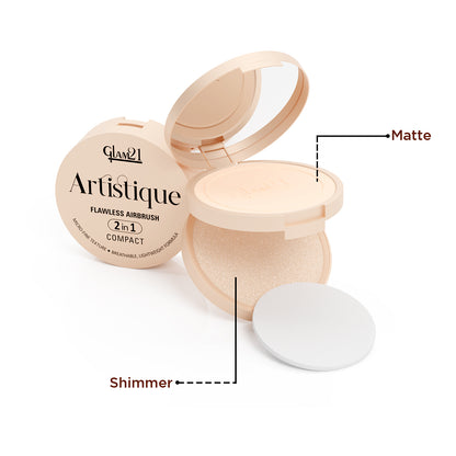 Artistique Flawless Airbrush 2 in 1 Compact