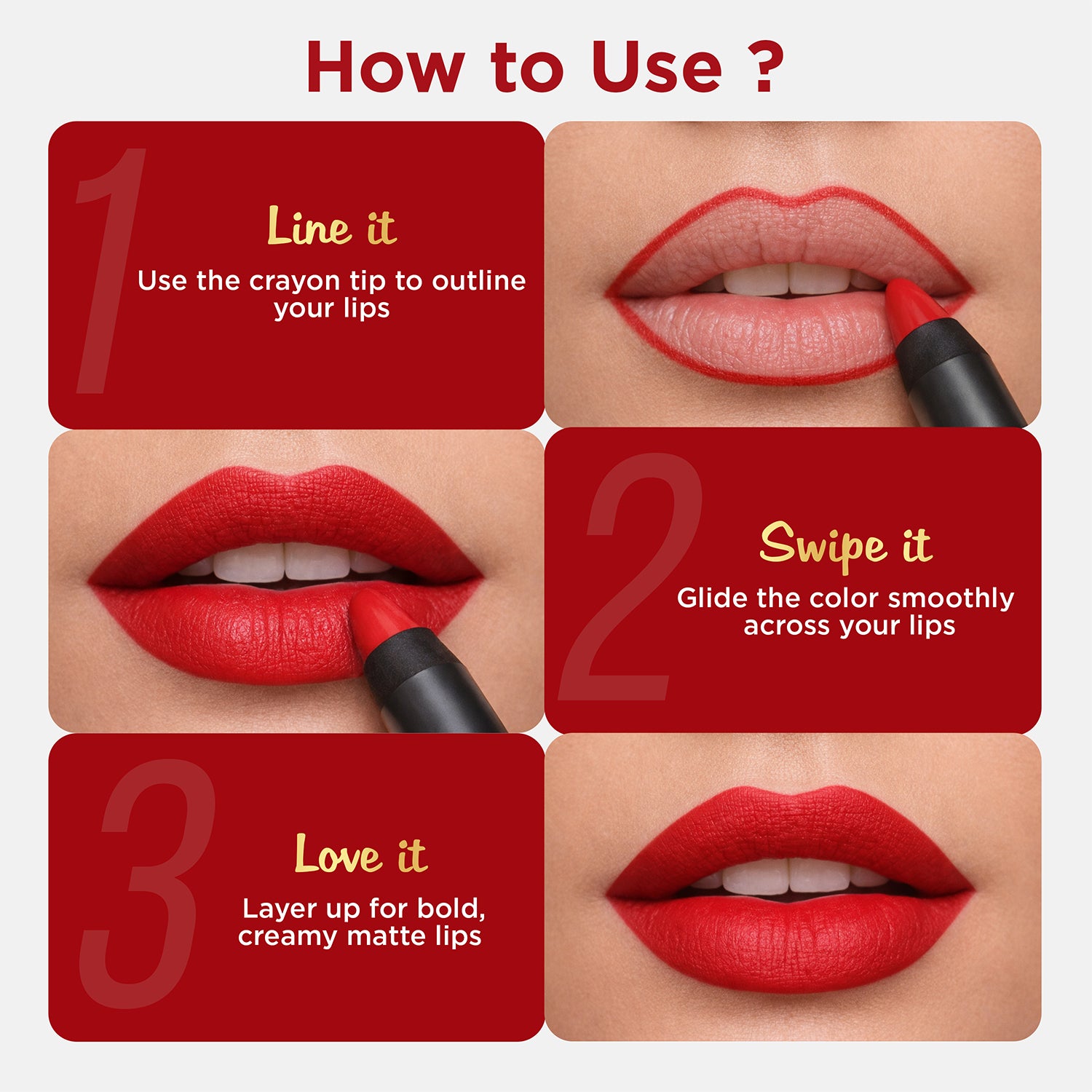 Lip Seduction Non-Transfer Crayon Lipstick