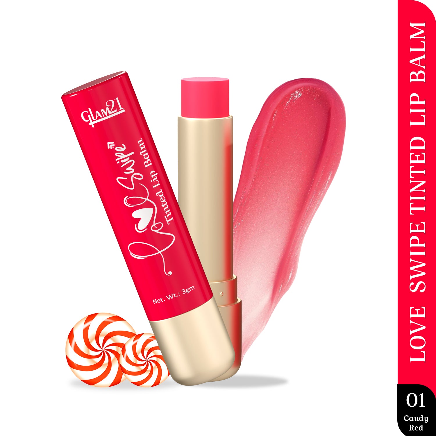 Love Swipe Tinted Lip Balm