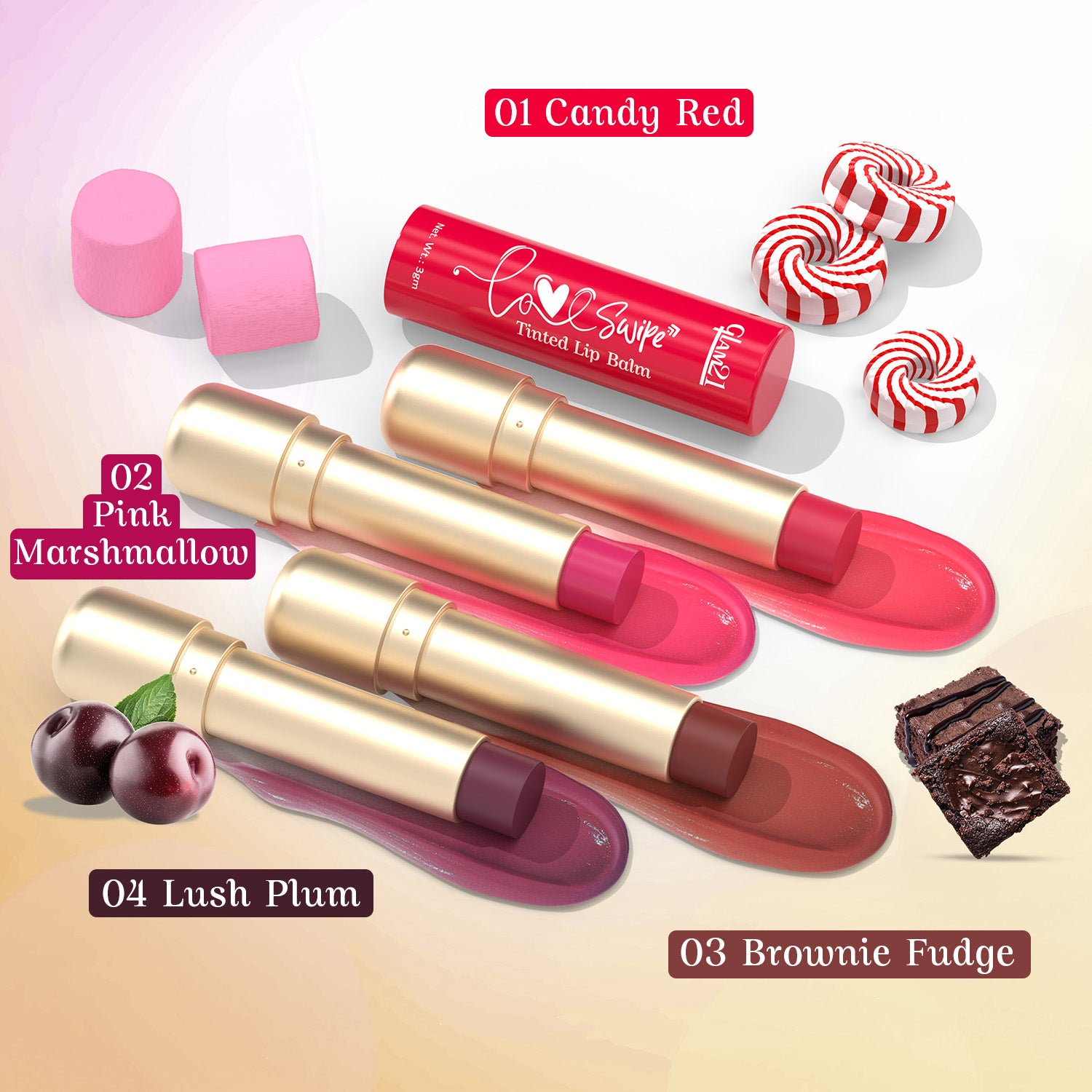 Love Swipe Tinted Lip Balm