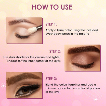 Glam21 Glamour Eyes Duo: Eye Shadow and Mascara Combo  (Pack of 2)
