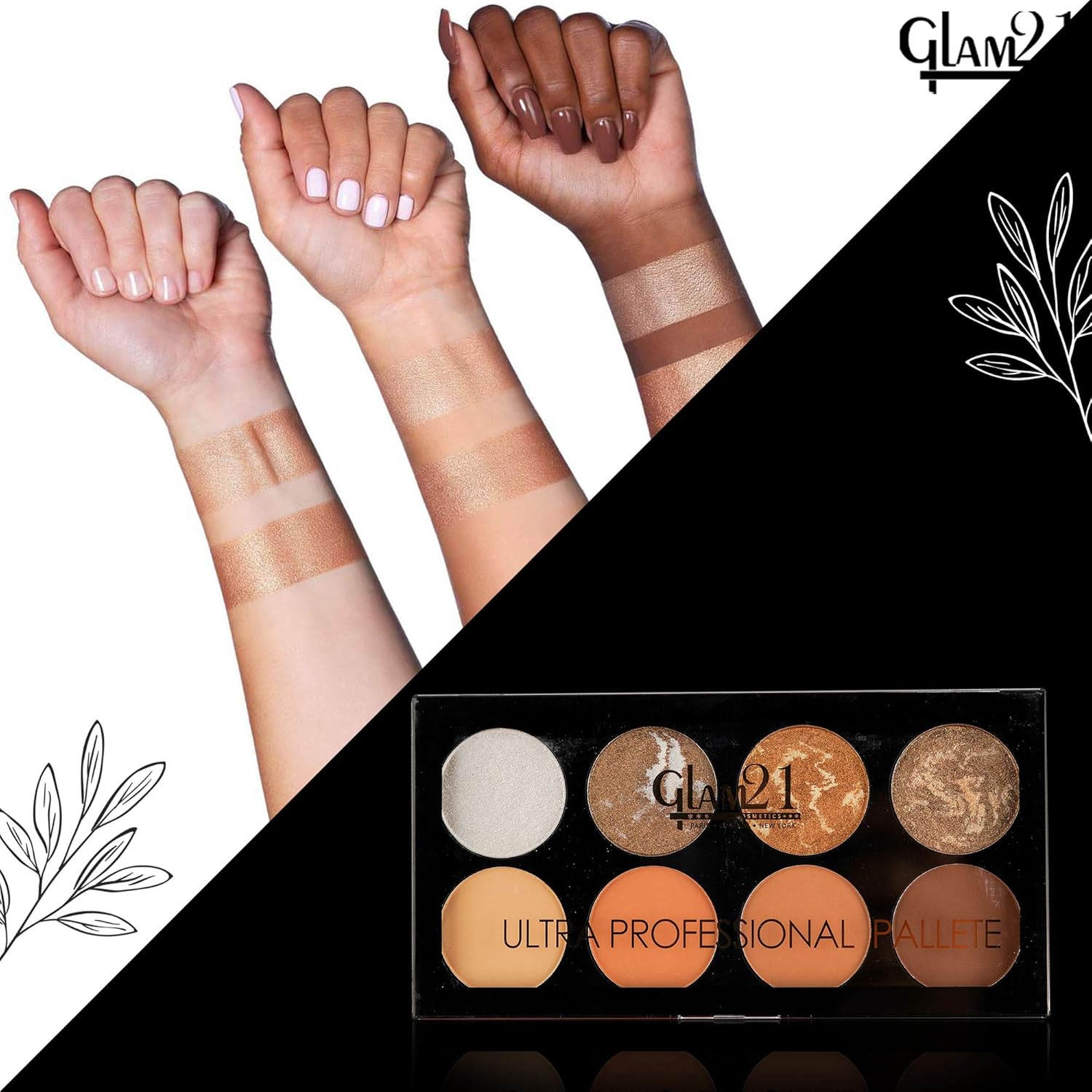 Ultra Professional Baked Contour &amp; Highlighter